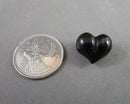 Heart Gold Sheen Obsidian Bead (Drilled) 1pc C534