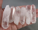 Clear Quartz Crystal Points Large 2pcs H096