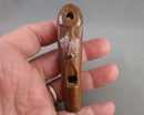 Handcrafted Pottery Tribal Mask Whistle Pendant H013-25