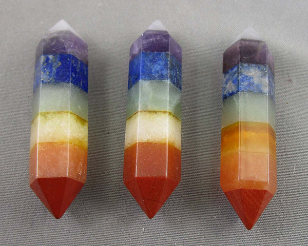 Chakra Crystals Double Terminated Point 1pc (C544)
