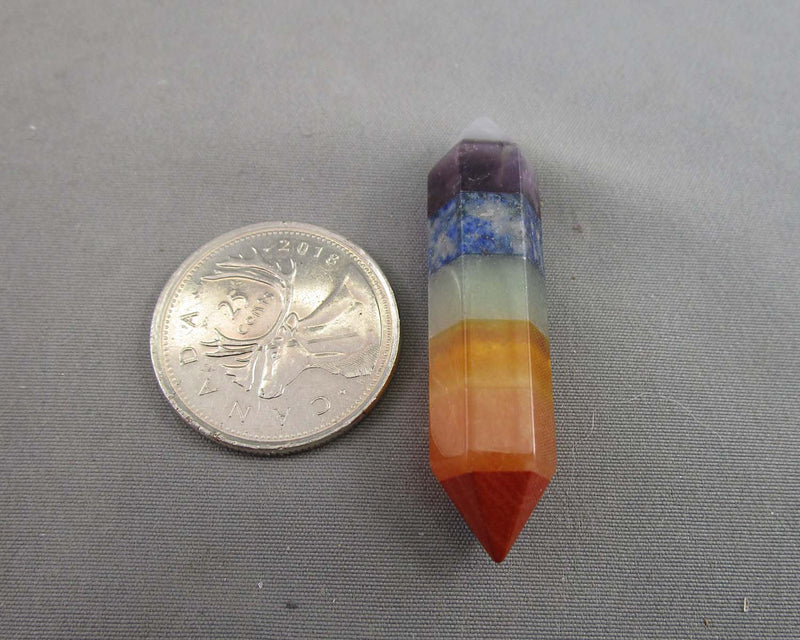 Chakra Crystals Double Terminated Point 1pc (C544)