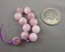 Pink Kunzite Gemstone Beads Various Sizes