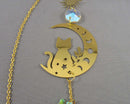 Cat in the Moon Prism Sun Catcher 1pc Z057