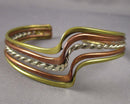 Brass & Copper Bangle (Vintage) H031-8