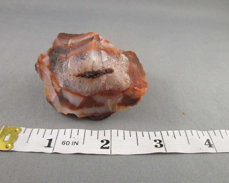 Raw Carnelian Stone 1pc B129-3