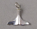 925 Sterling Silver Dolphin Tail Pendant Vintage H013-12