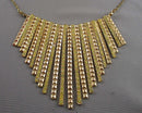 Rhinestone Statement Necklace Vintage H031-31