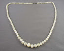 Mother of Pearl Necklace Vintage H015-6
