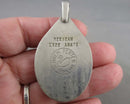 Mexican Lace Agate Pendant (Vintage) H015-7