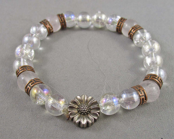 Aura Quartz Bracelet (Vintage) 1pc B108-1
