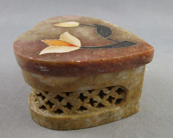 Onyx Trinket Box B128-3 (Vintage)