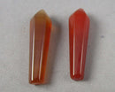 Carnelian Crystal Points 30mm 2pcs C720