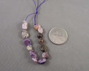 Charoite Large Chip Beads (C069)
