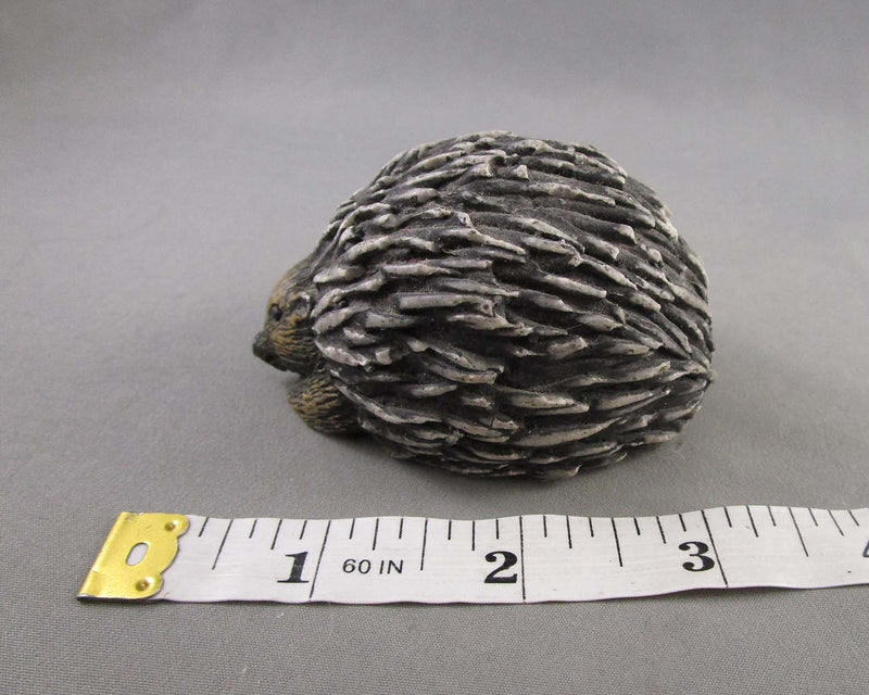 Hedgehog Resin Statue 1pc Vintage B117-4