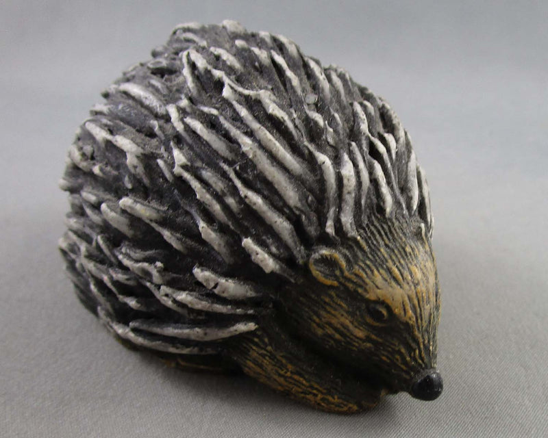 Hedgehog Resin Statue 1pc Vintage B117-4