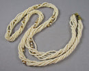 Multi Strand Twisted Statement Necklace Vintage H029-7