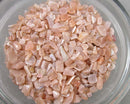 Peach Moonstone Chips 100g (Undrilled) (G076)