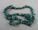 Malachite Beads Chip Strand 15" Med (C524)