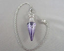 Amethyst Gemstone Pendulum Z067