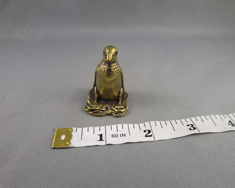 Penguin Brass Figurine 1pc Bin 45