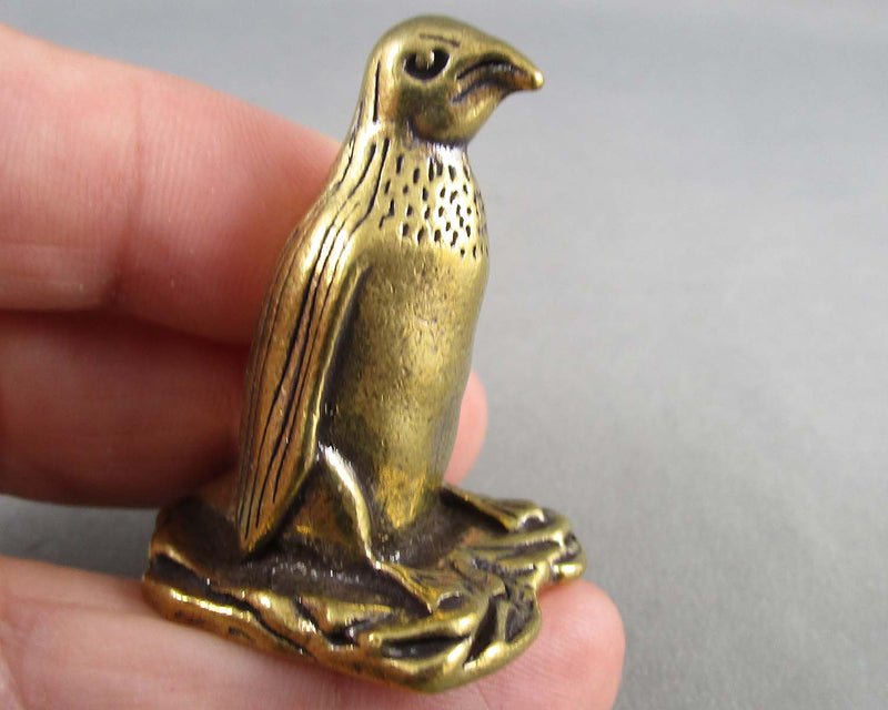 Penguin Brass Figurine 1pc Bin 45