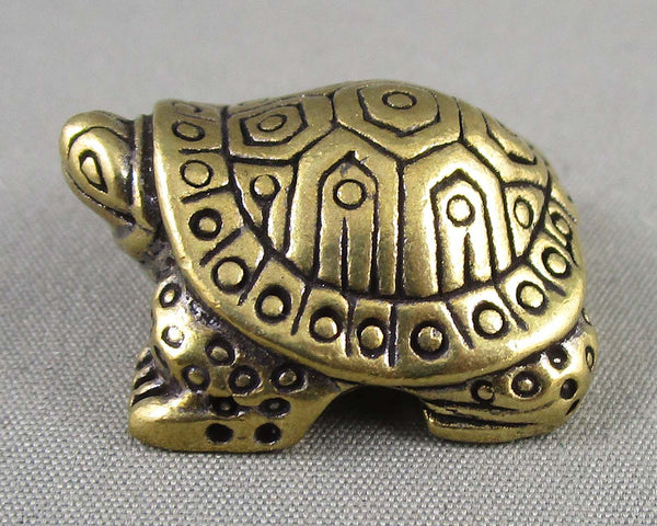 Turtle Brass Figurine 1pc Bin 43