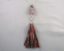 Amethyst Pendant Necklace (Vintage) H035-4