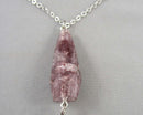 Amethyst Pendant Necklace (Vintage) H035-4