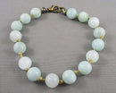 Amazonite Gemstone Bracelet (Vintage) H035-15