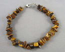 Tiger Eye Gemstone Bracelet (Vintage) H035-24