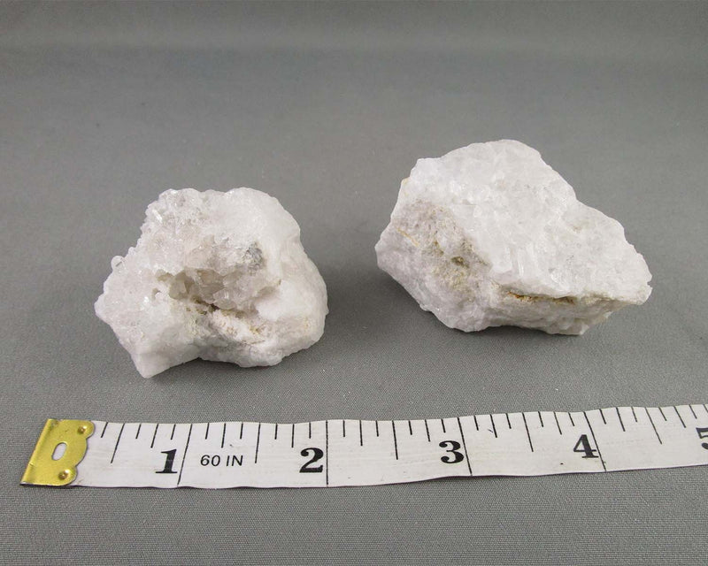 Set of 2 Quartz Crystal Clusters B079-1