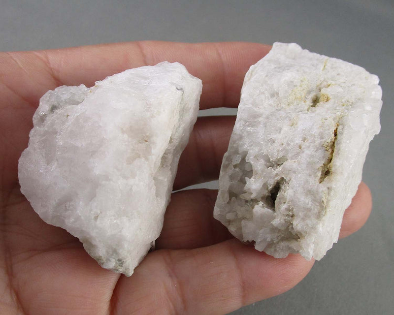 40% OFF!  Set of 2 Quartz Crystal Clusters B079-1