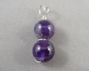 Amethyst Gemstone Pendant B122-9