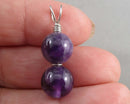 Amethyst Gemstone Pendant B122-9