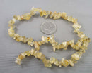 Citrine Beads Chip Strand 15.5" Med (G087-1)
