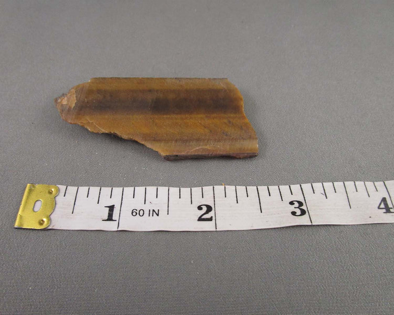 Tiger Eye Stone Slice 1pc B019-5