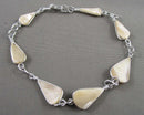 Shell Gemstone Bracelet (Vintage) H044-5