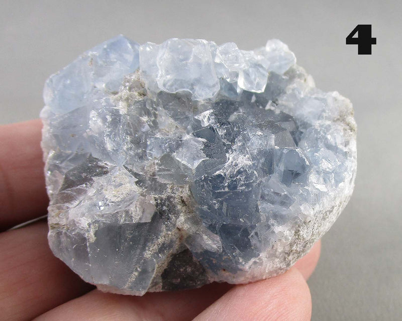 You Choose! Blue Celestite Crystal Cluster 1pc