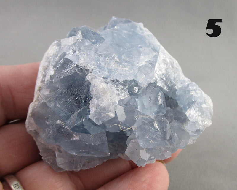 You Choose! Blue Celestite Crystal Cluster 1pc