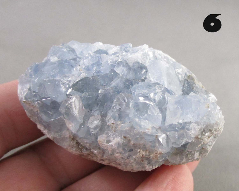 You Choose! Blue Celestite Crystal Cluster 1pc
