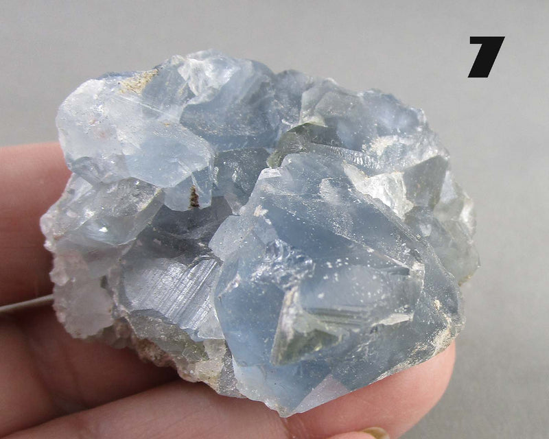 You Choose! Blue Celestite Crystal Cluster 1pc