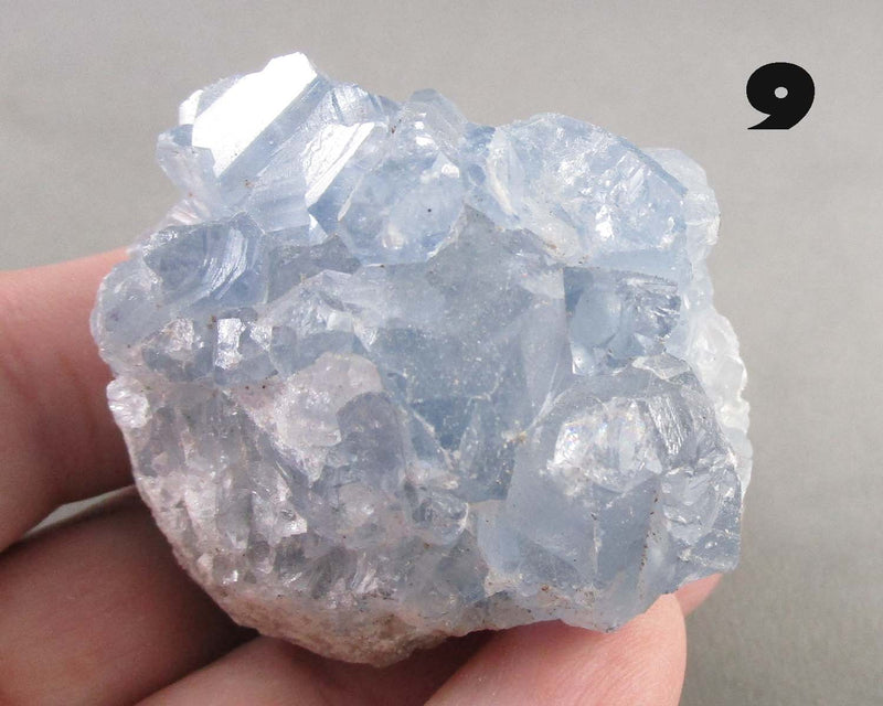 You Choose! Blue Celestite Crystal Cluster 1pc