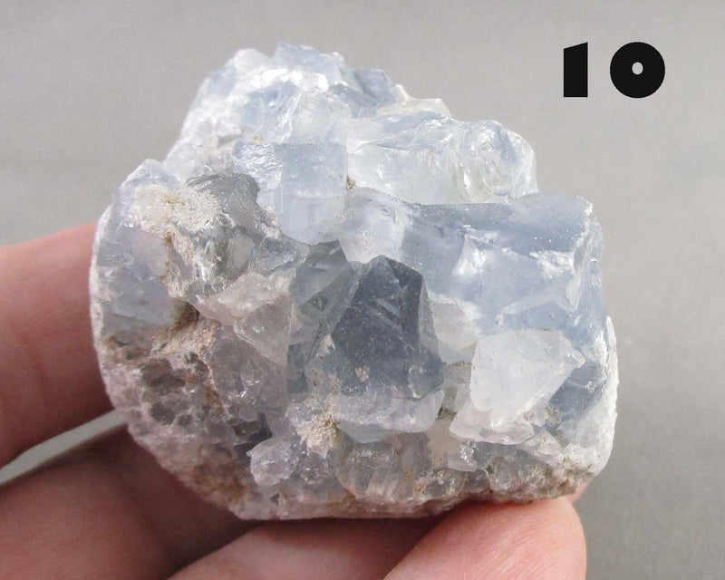 You Choose! Blue Celestite Crystal Cluster 1pc