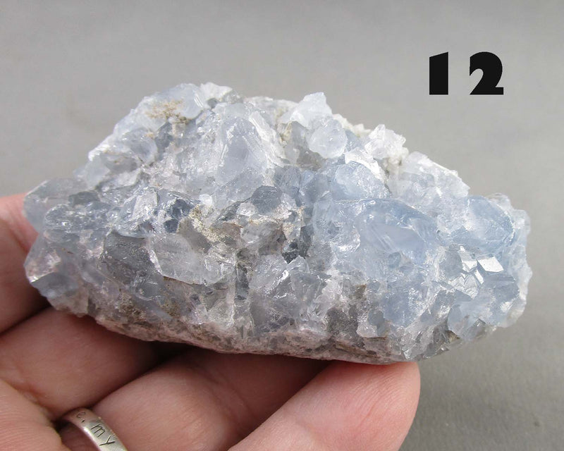 You Choose! Blue Celestite Crystal Cluster 1pc