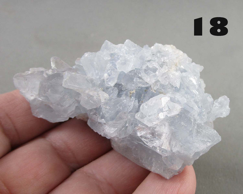 You Choose! Blue Celestite Crystal Cluster 1pc