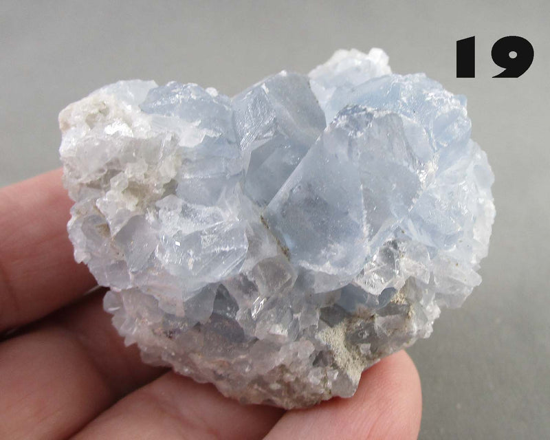 You Choose! Blue Celestite Crystal Cluster 1pc