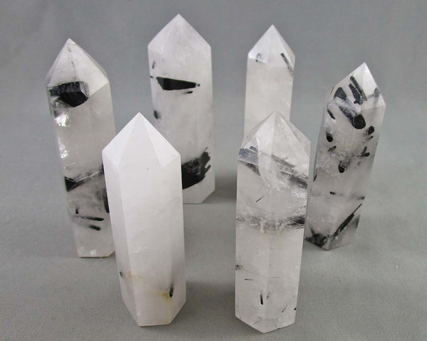 You Choose!  Gemstone Towers - Black Tourmaline in Quartz