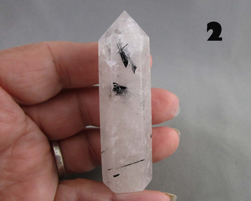 You Choose!  Gemstone Towers - Black Tourmaline in Quartz