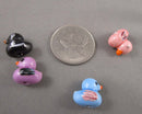 Porcelain Duck Beads 4pc C723
