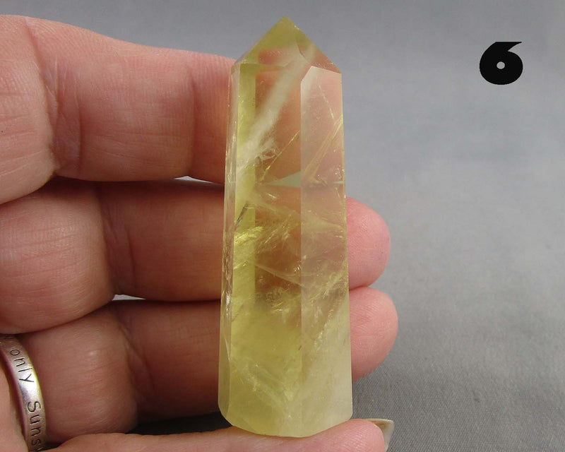 You Choose!  Gemstone Towers - Citrine or Clear Quartz